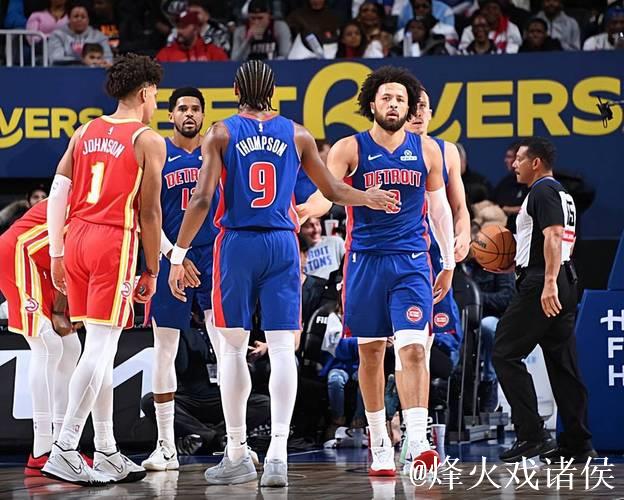 活塞8人得分上双 27分大胜老鹰